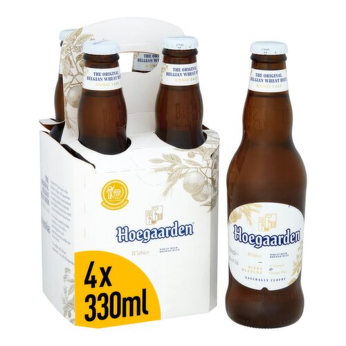 Hoegaarden Bottle 4 Pack  (330 ml)