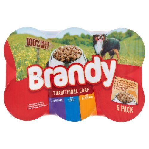 Brandy Variety 6 Pack Loaf (395 g)