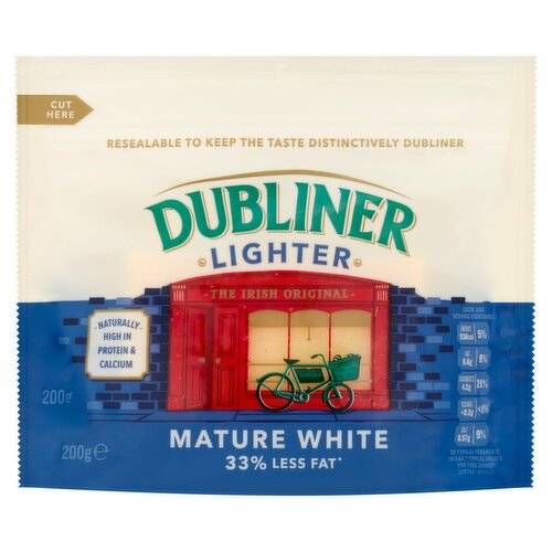 Dubliner Lighter White Cheddar (200 g)