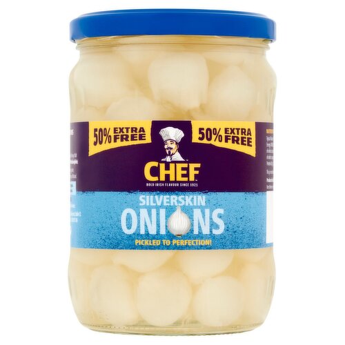 Chef Silver Skin Onions 50% Extra Free (532 g)