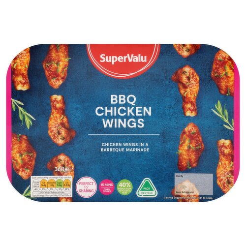 SuperValu BBQ Chicken Wings (360 g)