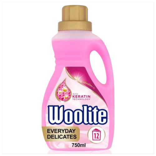 Woolite Delicates Laundry Detergent 12 Washes (750 ml)