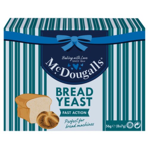 McDougall's Fast Action Bread Yeast (56 g)