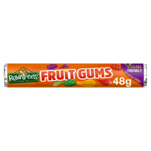 Rowntrees Fruit Gums Vegan Tube (48 g)