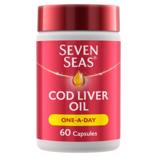 Seven Seas Cod Liver Oil Capsules (60 ml)