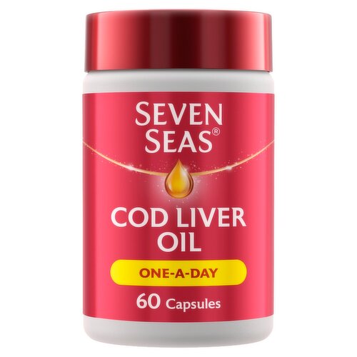 Seven Seas Cod Liver Oil Capsules (60 ml)