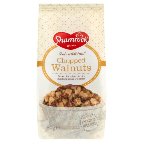 Shamrock Chopped Walnuts (80 g)