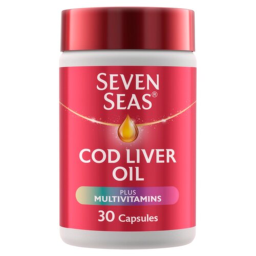 Seven Seas Cod Live Oil & Multivitamin (30 Piece)