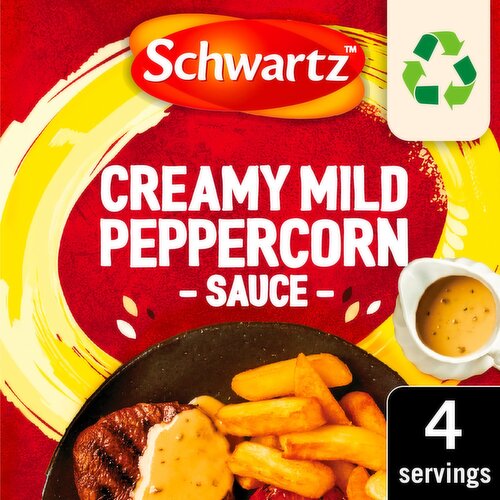 Schwartz Pour Over Sauce Mild Peppercorn (25 g)