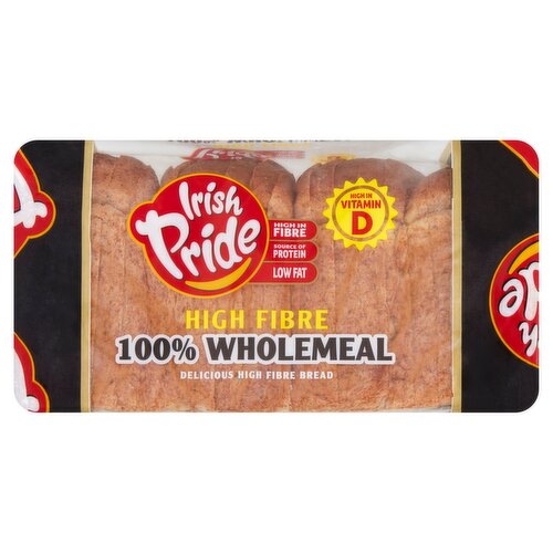 Irish Pride Wholemeal Sliced Pan (800 g)