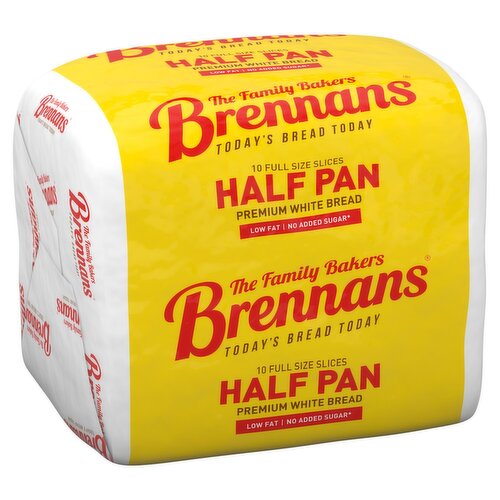 Brennans White Half Pan (390 g)