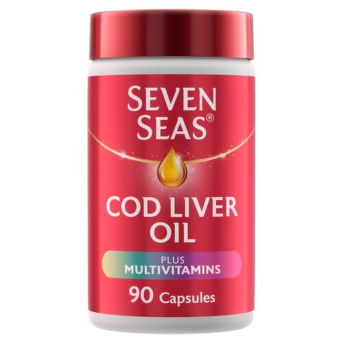 Seven Cod Liver Oil & Multivitamins 90 (90 Piece)