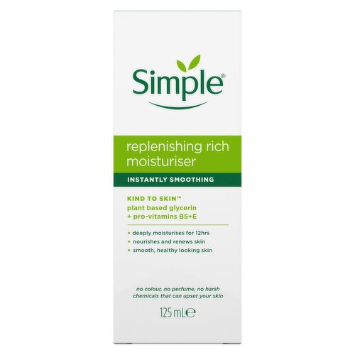 Simple Kind to Skin Replenishing Rich Moisturiser (125 ml)