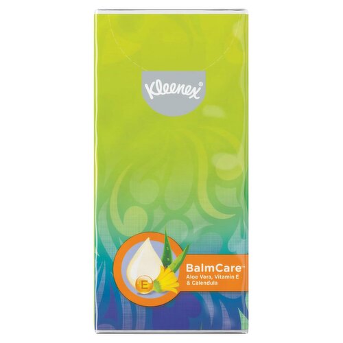 Kleenex Balsam Pocket Pack Singles 9 Tissues Case (9 Sheets)