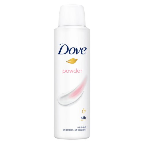 Dove Powder 48 Hour Antiperspirant Deodorant Spray (150 ml)