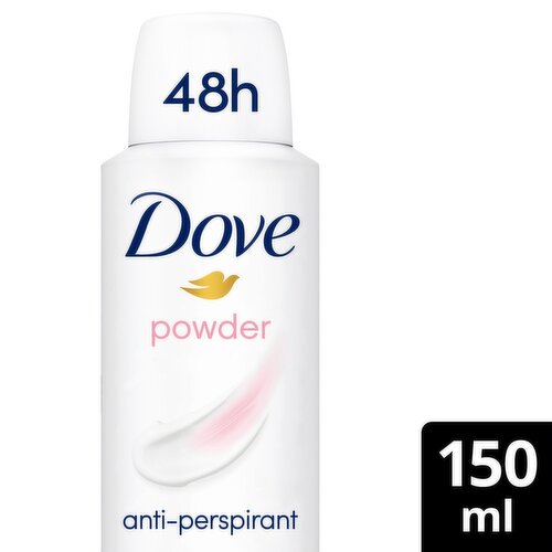 Dove Powder 48 Hour Antiperspirant Deodorant Spray (150 ml)