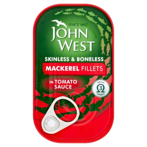 John West Mackerel Fillets In Tomato (125 g)