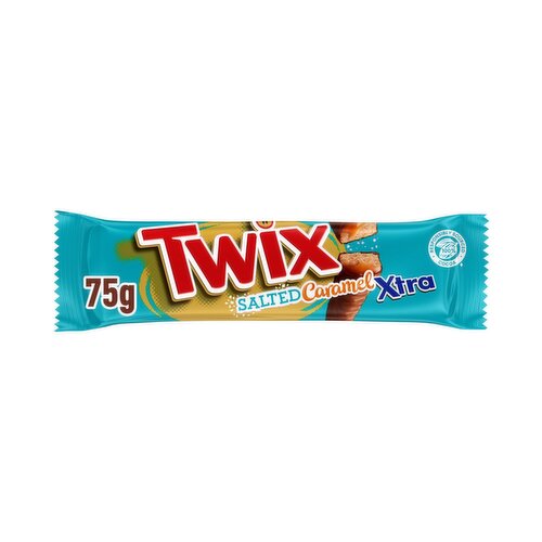 Twix Xtra Salted Caramel Twin Bars (75 g)