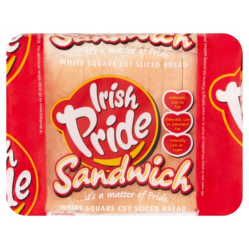 Irish Pride Sandwich White Half Pan (400 g)