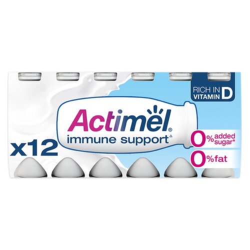 Danone Actimel 0% Original 12 Pack (100 g)