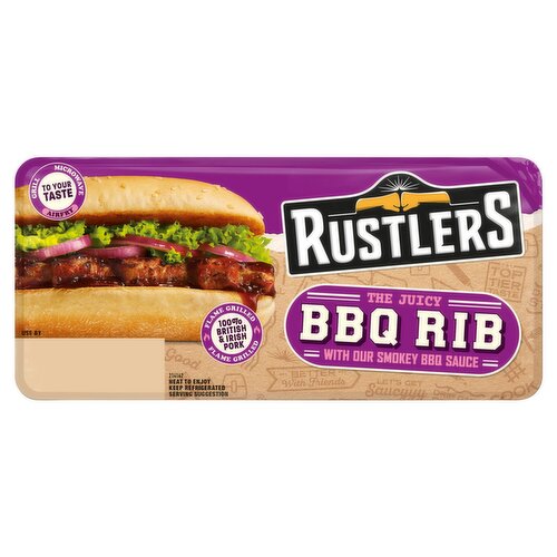 Rustlers The Smokey BBQ Rib (157 g)