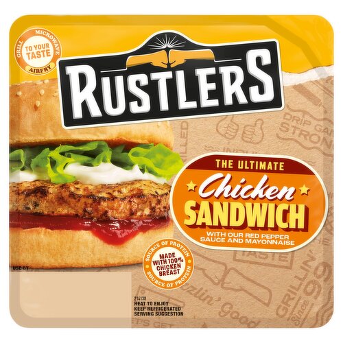 Rustlers The Grilled Chicken Sandwich (150 g)