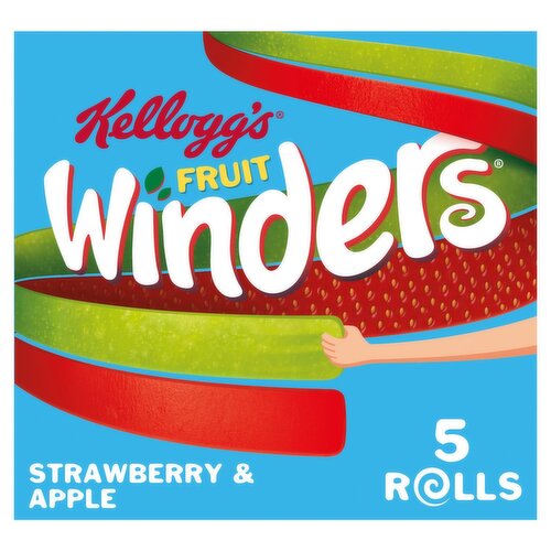 Kellogg's Apple & Strawberry Fruit Winders 5 Pack (125 g)