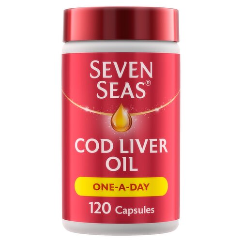 Seven Seas Cod Liver Oil Capsules (120 Piece)