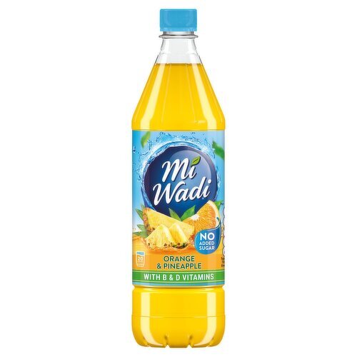 MiWadi Orange & Pineapple No Added Sugar Squash (1 L)