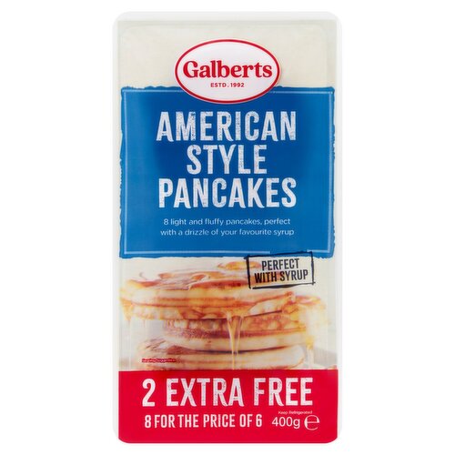 Galberts American Pancakes 8 Pack (400 g)