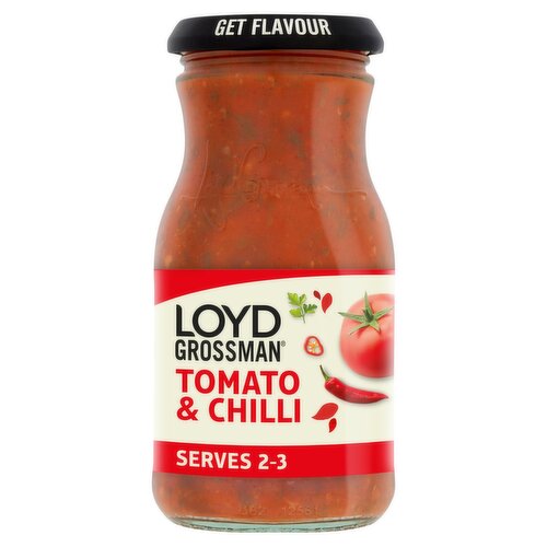Loyd Grossman Sauce Tomato & Chilli  (350 g)