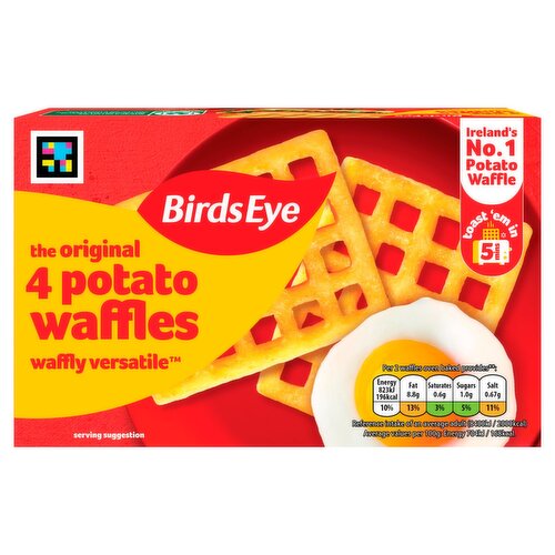 Birds Eye Potato Waffles 4 Pack (227 g)