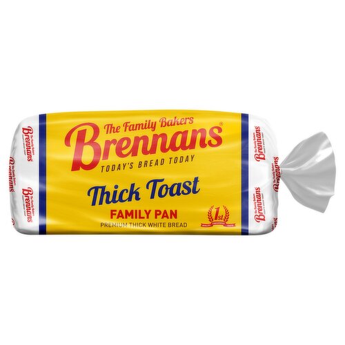 Brennans Family Thick Toast White Pan (800 g)