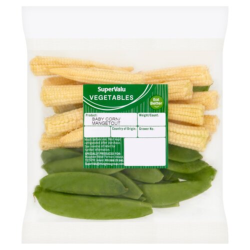 SuperValu Baby Corn & Mangetout (135 g)