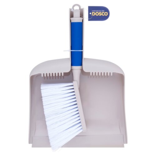 Dosco Soft Grip Dustpan & Brush (1 Piece)