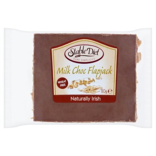 Stable Diet Flapjack Milk Chocolate (80 g)