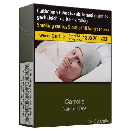 Carrolls Number One Cigarettes (23 Piece)