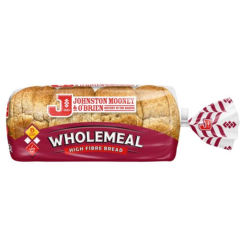 Johnston Mooney & O'Brien Wholemeal Sliced Pan (800 g)