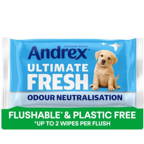 Andrex Ultimate Fresh Moist Toilet Tissue Hygiene Wipes (1 Piece)