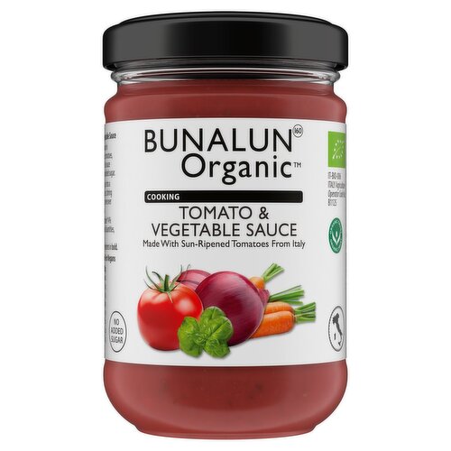 Bunalun Organic Tomato & Vegetable Sauce (350 g)