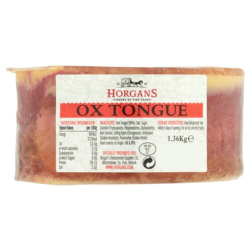 Horgan's Ox Tongue (1 kg)