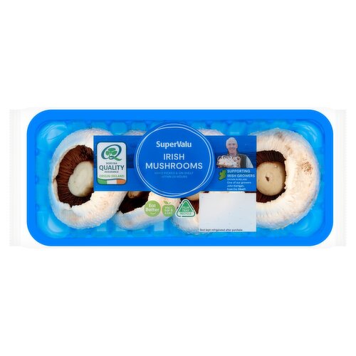 SuperValu Large Flat Mushrooms (250 g)