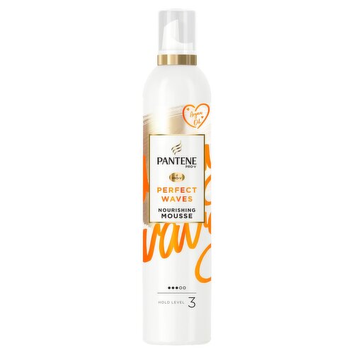 Pantene Smooth Waves Mousse (200 ml)