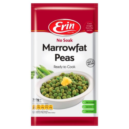 Erin No Soak Marrowfat Peas (200 g)