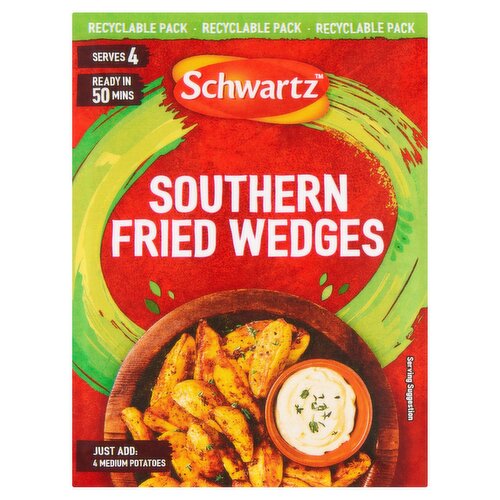 Schwartz Southern Fried Wedges Recipe Mix (35 g)