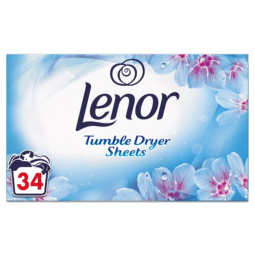 Lenor Spring Awakening Tumble Dryer Sheets 34 Pack (110 g)