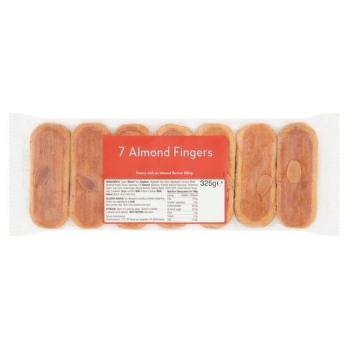 Matt Reilly Almond Fingers 7 Pack (325 g)