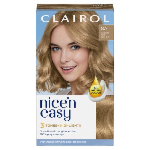 Nice N'Easy Medium Ash Blonde Hair Dye (1 Piece)