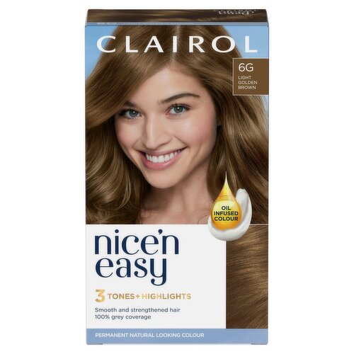 Nice N'Easy Light Golden Brown Hair Dye (1 Piece)