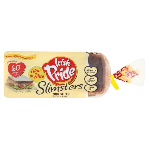 Irish Pride Slimsters Sliced Brown Pan (600 g)